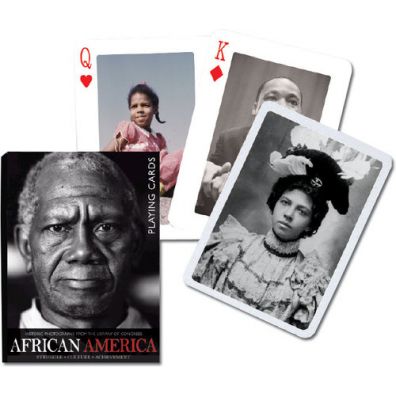 Karty do gry 1 talia African America