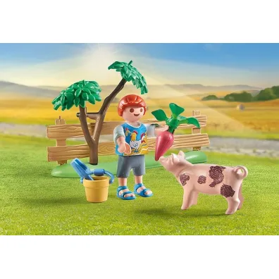 Playmobil Country Ogr�dek warzywny u dziadk�w 71443