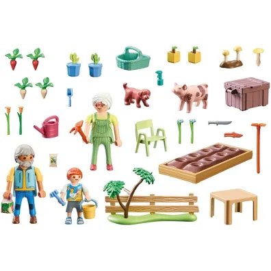 Playmobil Country Ogr�dek warzywny u dziadk�w 71443