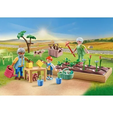Playmobil Country Ogr�dek warzywny u dziadk�w 71443