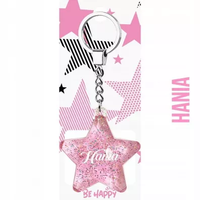 Be-Happy Gifts Brelok Gwiazdka Hania