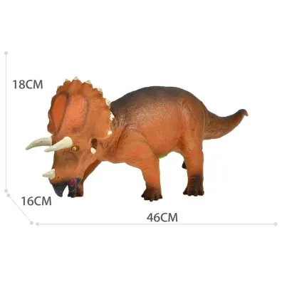 Dinozaur Triceratops z d�wi�kiem