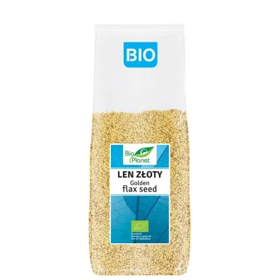 Bio Planet Len z�oty (siemi� lniane) (uszkodzone opakowanie) 1 kg Bio