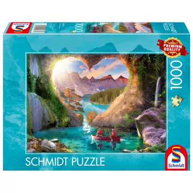 Puzzle 1000 el. PQ Kochamy g�ry Schmidt