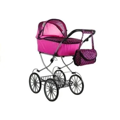 LeanToys W�zek dla lalek Alice Retro z torb�