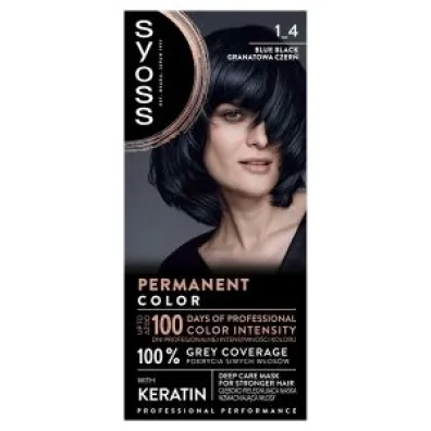 Syoss Color 1-4 Granatowa Czer� Farba do w�os�w