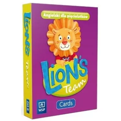 Lion's Team. Angielski dla pi�ciolatk�w. Cards