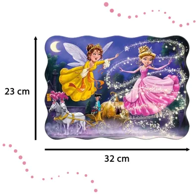 Puzzle 30 el. Cinderella Castorland
