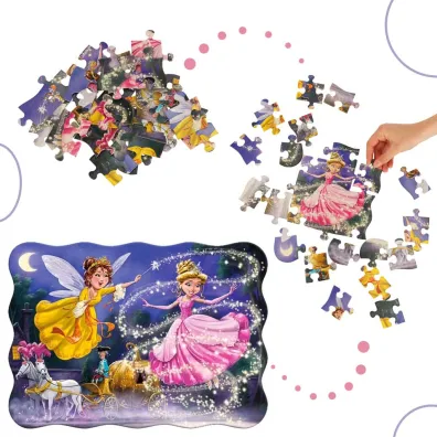 Puzzle 30 el. Cinderella Castorland