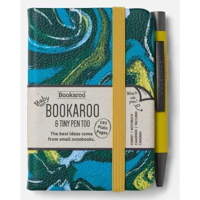 If Bookaroo Notatnik A7 z d�ugopisem - marmur