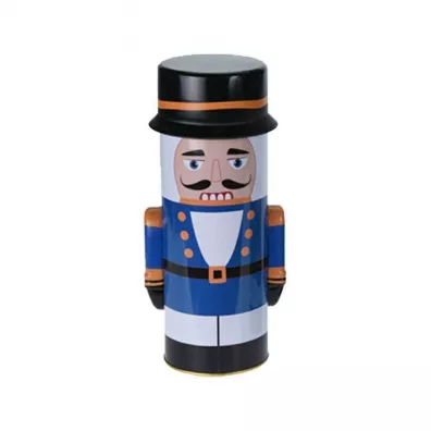 Excellent Houseware Puszka Nutcracker niebieska 24 cm