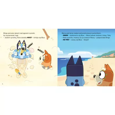Bluey. Pla�a. Moja czytanka