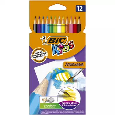 Bic Kredki Aquacouleur Kids 12 szt.