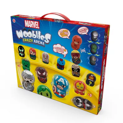 Wooblies Marvel Crazy Arena
