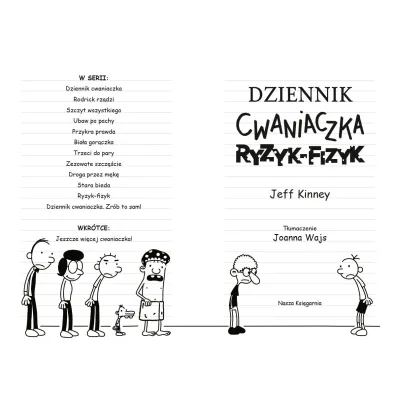 Ryzyk-fizyk. Dziennik Cwaniaczka. Tom 11