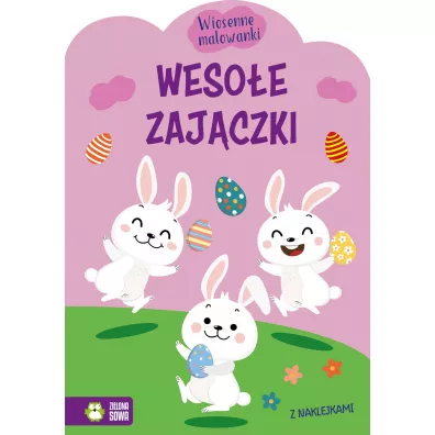 Wiosenne malowanki. Wesoe zajczki