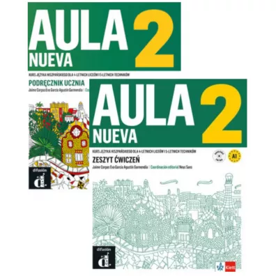 Aula Nueva 2. Podr�cznik ucznia i zeszyt �wicze� do j�zyka hiszpa�skiego dla 4-letnich lice�w i 5-letnich technik�w