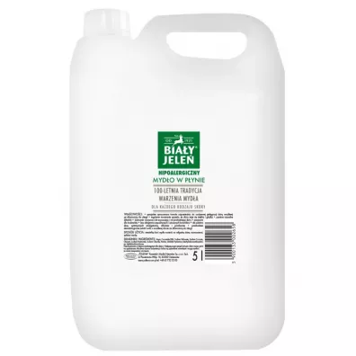 Biay Jele Hipoalergiczne naturalne mydo w pynie 5 l