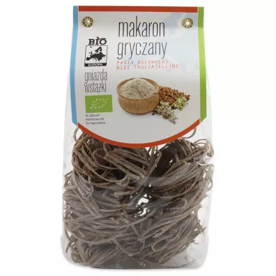 Bio Kontynenty Makaron gryczany gniazda wstki 250 g Bio