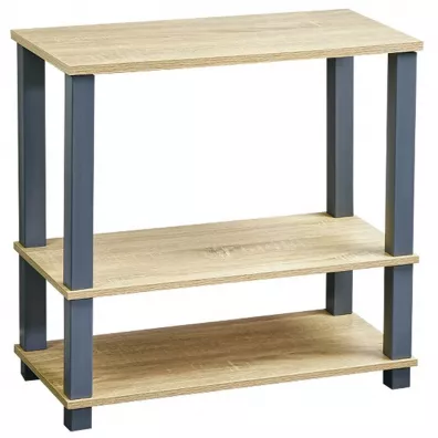 Rega na ksiki i dekoracje 3 pki 60x29,5x58,5 cm