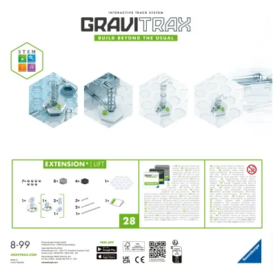Gravitrax. Zestaw uzupe�niaj�cy Winda Ravensburger