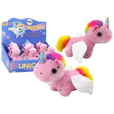 Jednoro�ec skacz�cy ro�owy LeanToys