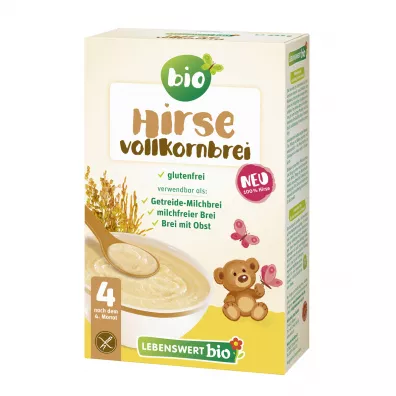 Lebenswert Kaszka jaglana penoziarnista bezglutenowa po 4. miesicu 225 g Bio