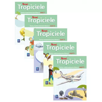 Nowi Tropiciele. Edukacja wczesnoszkolna. Matematyka. Cz�� 1-5. Klasa 2 - Dorota Zdunek, Beata  Szpakowska