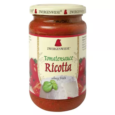 Zwergenwiese Sos pomidorowy z ricott bezglutenowy 350 g Bio