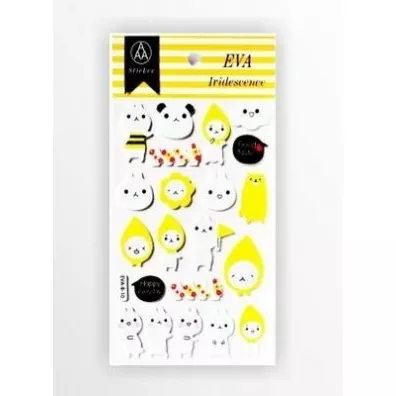 Galeria Hobby Stiker z elementami z pianki z lekkim brokatem