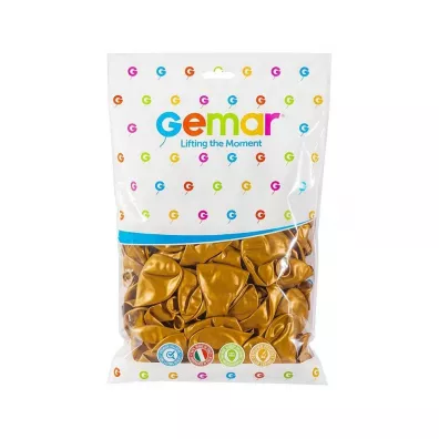 Godan Balony metaliczne zote 30cm