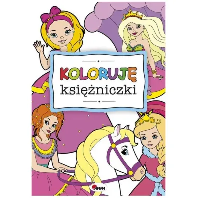 Koloruj� ksi�niczki