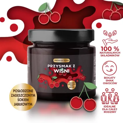 Premium Rosa Przysmak z wi�ni konfitura 190 g