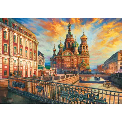Puzzle 1500 el. Sankt Petersburg, Rosja Educa