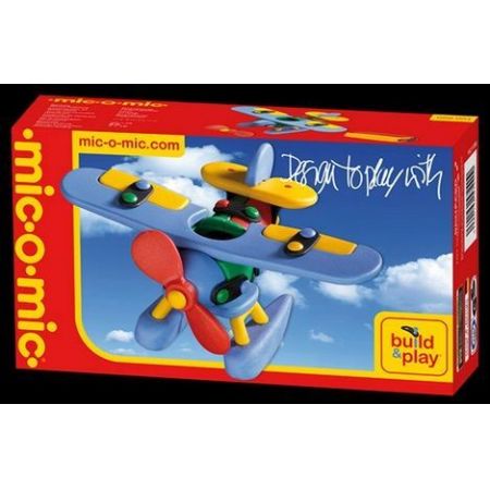 Wesoy konstruktor - Samolot wodny Mic-o-Mic-Zabawki konstrukcyjne