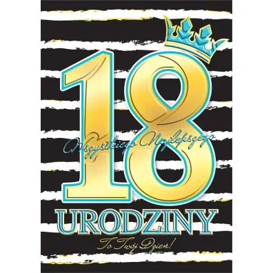 Henry KARNET URODZINY 18 A5 Z KOP ZLOC PRISON BLUE HE