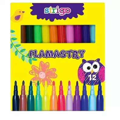Strigo Flamastry 12 szt.