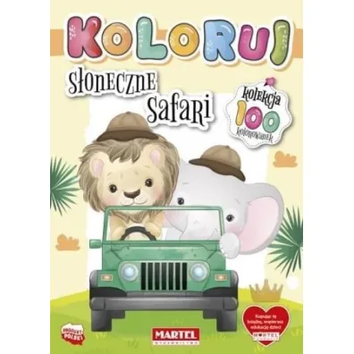 S�oneczne safari. Koloruj