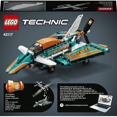 LEGO Technic Samolot wycigowy 42117