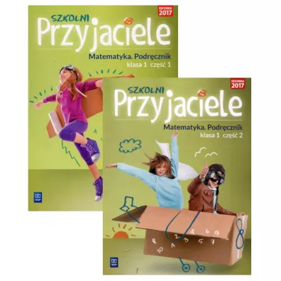 Szkolni przyjaciele. Edukacja wczesnoszkolna. Matematyka. Podr�cznik. Cz�� 1-2. Klasa 1 - Jadwiga Hanisz