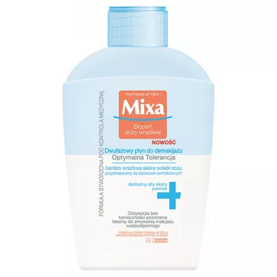 Mixa Optymalna Tolerancja dwufazowy pyn do demakijau 125 ml