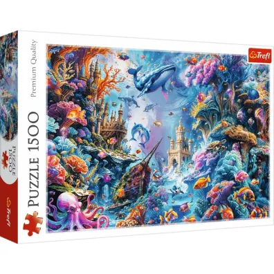 Puzzle 1500 el. Podowodny �wiat Trefl