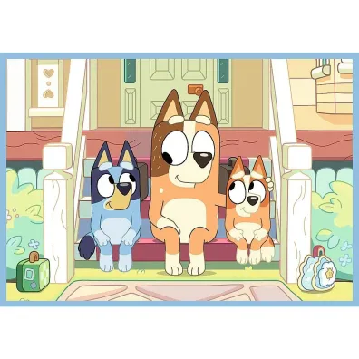 Puzzle 4w1 - Bluey i jego �wiat (12+15+20+24 el.) Trefl