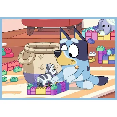 Puzzle 4w1 - Bluey i jego �wiat (12+15+20+24 el.) Trefl