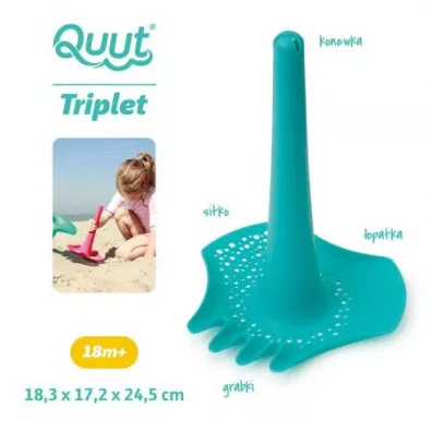 Quut opatka wielofunkcyjnaTriplet Lagoon Green