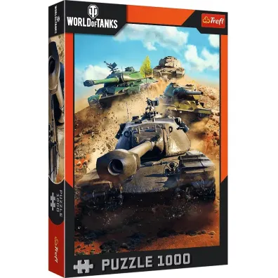 Puzzle 1000 el. World of Tanks: Czo�gi w boju Trefl