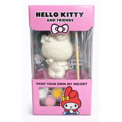 Figurka Hello Kitty do malowania + farbki