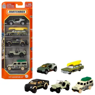 Matchbox 5-pak C1817 Mattel