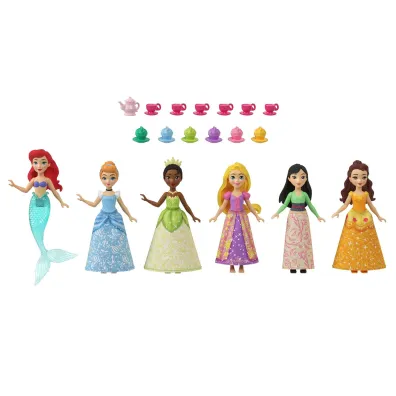 Lalki Disney Princess Podwieczorek Ksi�niczek zestaw 6 lalek Mattel