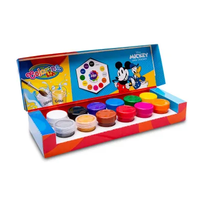 Patio Farby plakatowe Colorino Kids Mickey 12 x 20 ml